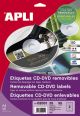 MO-415700 - APL B.25H ETIQ ILF ADHESIVAS 02001 CD/DVD REMOV